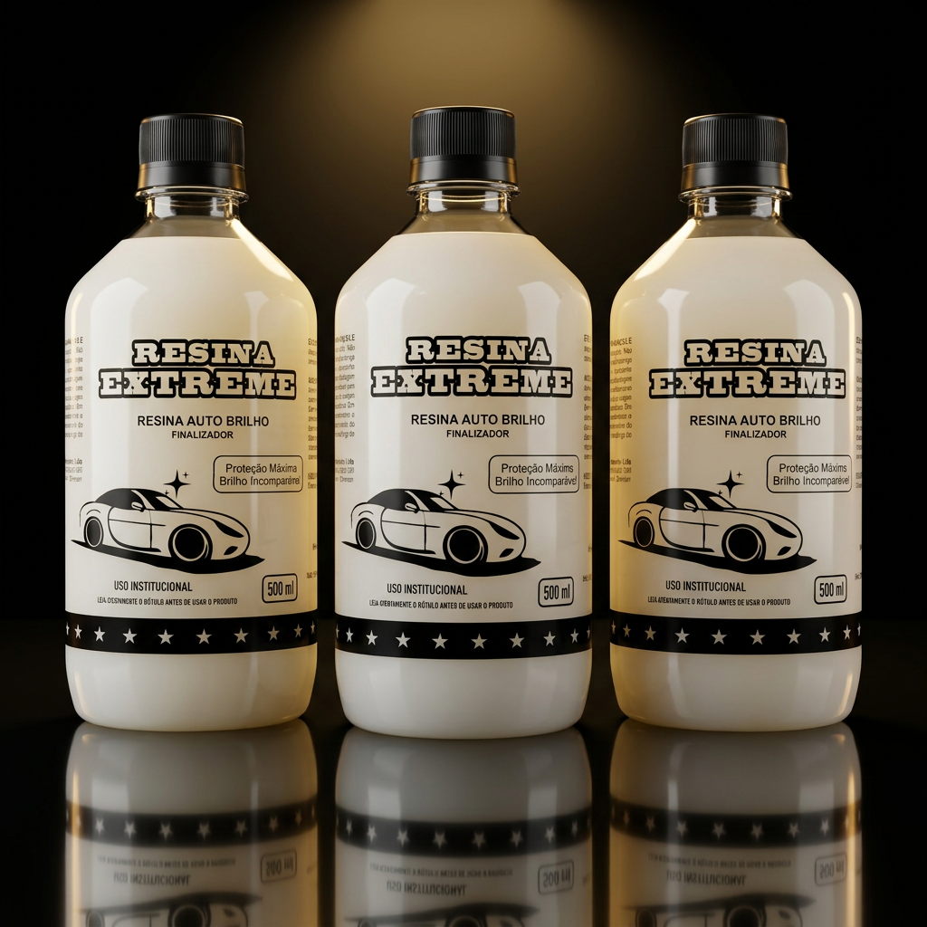 Oferta com 3 frascos de Resina Extreme