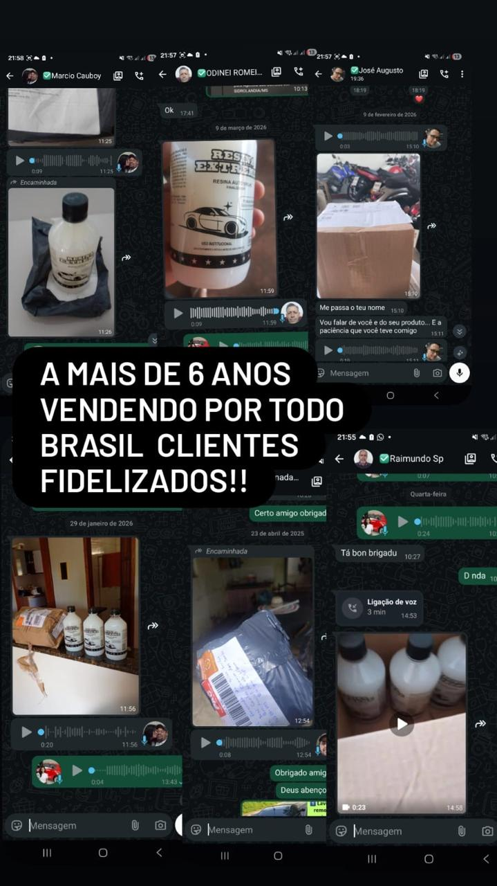 Print de WhatsApp — depoimento real de cliente 3